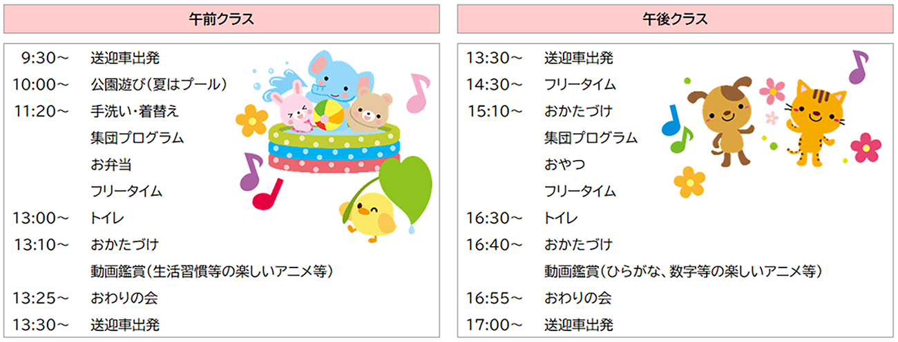 個別&集団プログラム